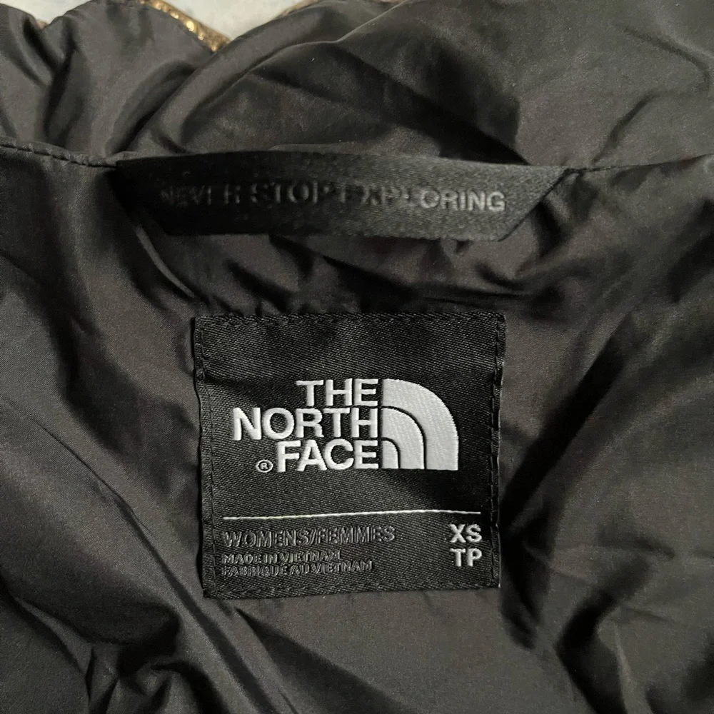 The North Face HollaDown Copper Metallic Vest Urban Explore  XS